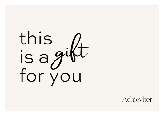 Achievher Shop Gift Card