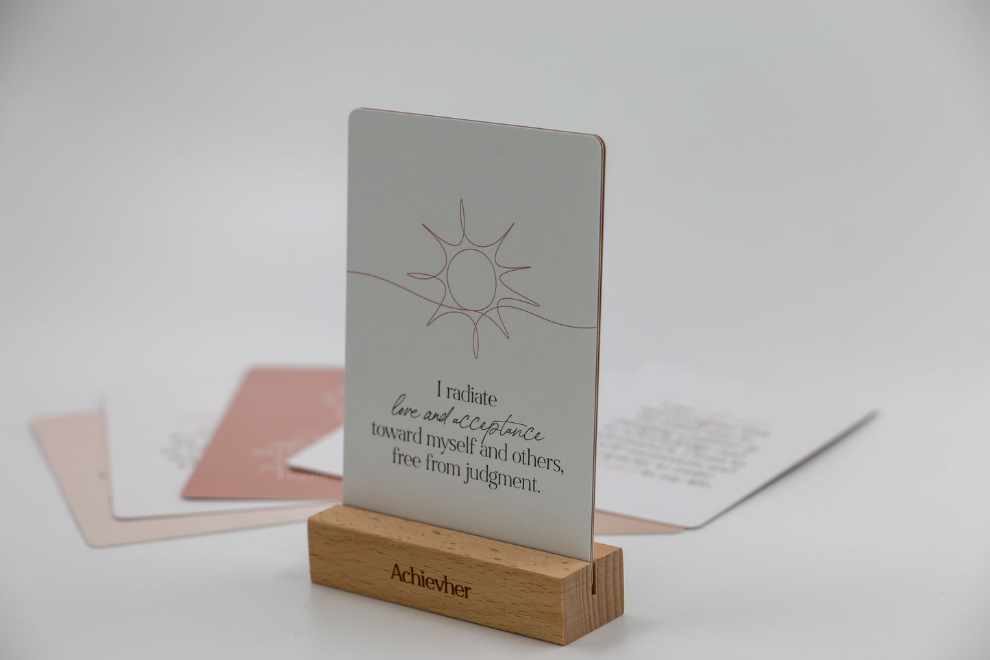 Affirmation Cards with Stand